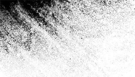 Distressed overlay texture of rough surface, old dry skin. Grunge background. One color graphic resource.のイラスト素材