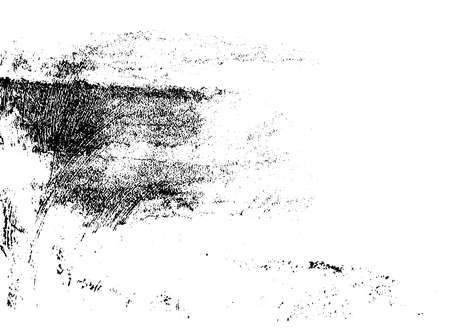 Cracked grunge urban background with rough surface. Dust overlay distress grained texture. One color graphic resource.のイラスト素材