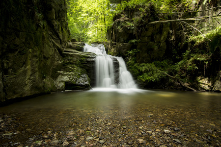 waterfall Re?ovの写真素材