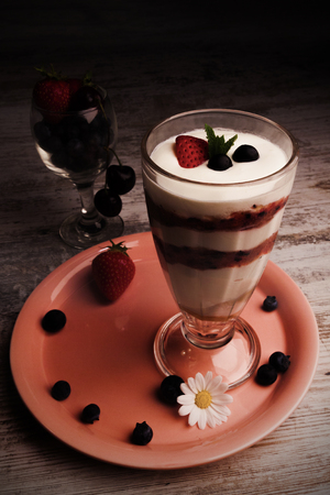 Ice cream cupの写真素材