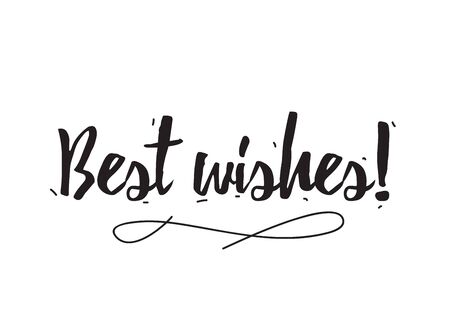 Typographic design. Greeting card with quote. Useable as photo overlayのイラスト素材