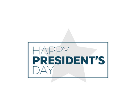 Presidents day vector typography.の写真素材