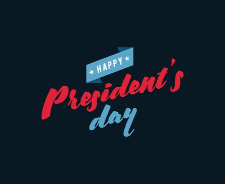 Presidents day vector typography.の写真素材