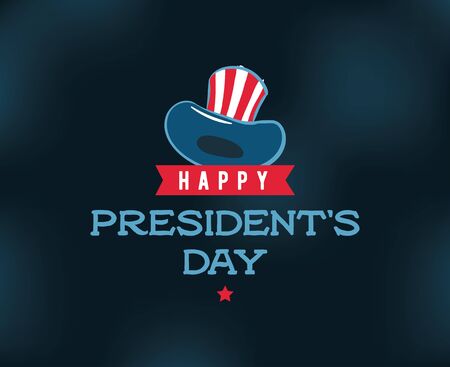 Presidents day vector typography.のイラスト素材