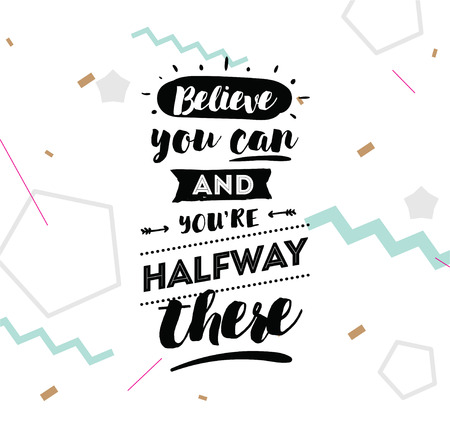 Typography for poster, invitation, greeting card or t-shirt.のイラスト素材