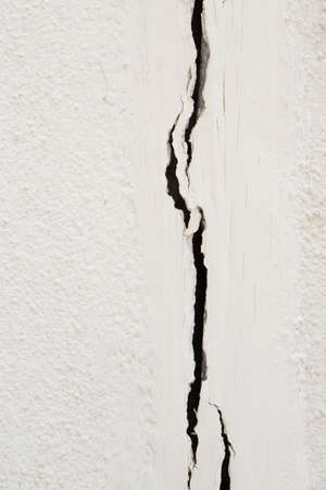 cracked concrete wall