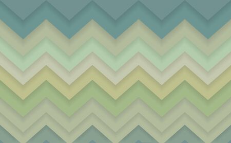 Zigzag chevron 3d pattern background. Vector illustrationのイラスト素材