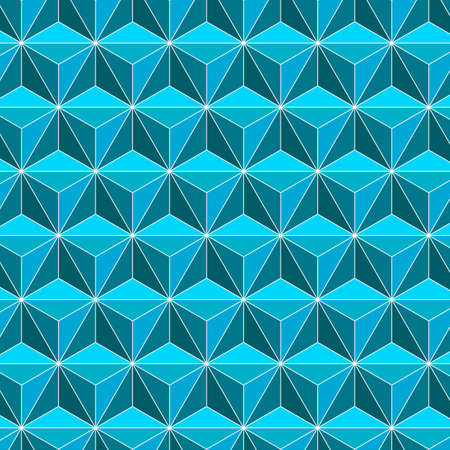 Abstract geometric tiles seamless pattern background, Vector illustration