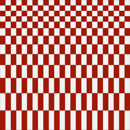 Abstract red checkered pattern background, Vector illustration
