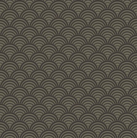 Abstract wave pattern seamless background, illustrationのイラスト素材