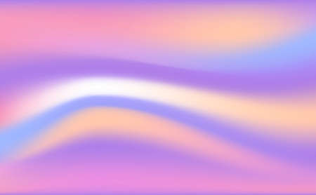 Abstract holographic foil background. Soft pastel colors gradient Mesh backdrop. Vector illustration...