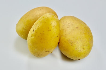 fresh potatoes good for healthの写真素材