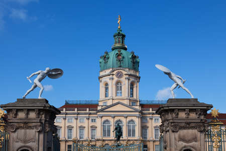 Schloss Charlottenburg near Berlinのeditorial素材