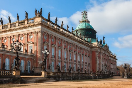 New Palace in Potsdam, Germanyのeditorial素材