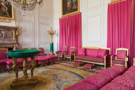 Interior Grand Trianon in Versailles, Franceのeditorial素材