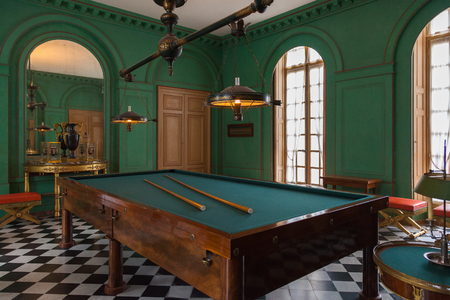 RUEIL-MALMAISON, FRANCE - JUNE 06, 2011: Interior of Chateau de Malmaison, formerly the residence of...