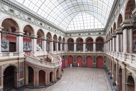 SAINT PETERSBURG, RUSSIA - OCTOBER 10, 2015: Museum of Baron Stieglitz's State Academy of Monumental and Industrial Arts and Design in St Petersburgのeditorial素材