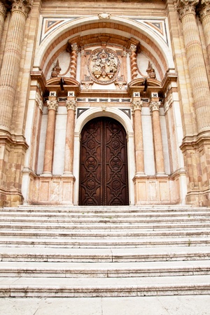 Malaga Cathedral, Andalucia, Spain の写真素材