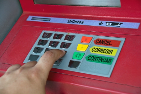 atm numbersの写真素材