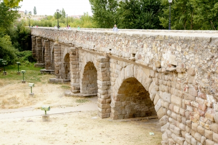 bridge in Salamanca, Spainのeditorial素材