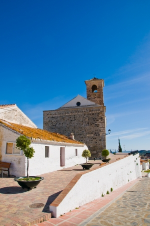 Benaque in Malaga, Andalucia, Spainの写真素材