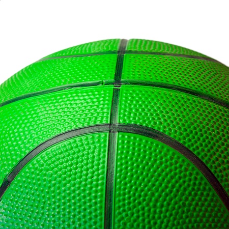 green basketball ballの写真素材