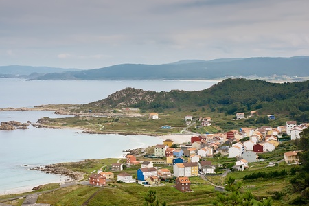 Camelle in Galicia, Spainの写真素材