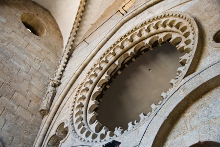 cathedral in Santiago de Compostela, Spainのeditorial素材