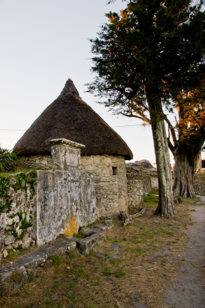 Castro de Santa Tegra, A Guarda, Pontevedra, Spainの写真素材