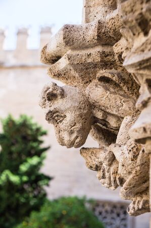 Lonja de la Seda in Valencia, Spainの写真素材