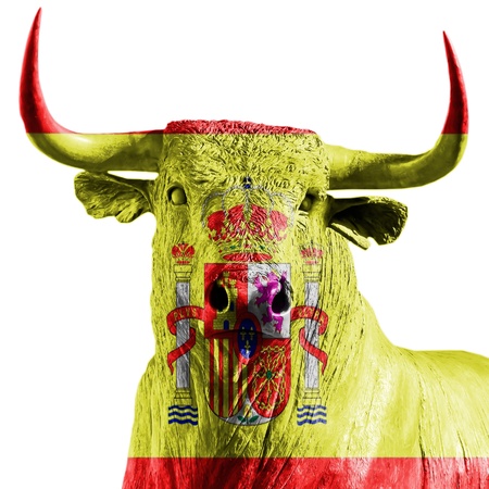spanish bullの写真素材