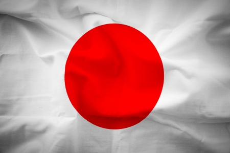Japan flagの写真素材