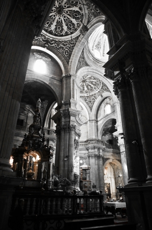 cathedral in Granada, Spainのeditorial素材