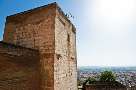 Alhambra in Granada, Andalucia, Spainのeditorial素材