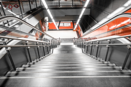 metro station in Madrid, Spainのeditorial素材