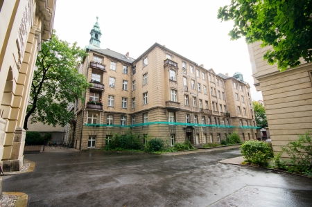 BERLIN, GERMANY - SEPTEMBER 18: Jewish quarter on September 18, 2013 in Berlin, Germany.のeditorial素材