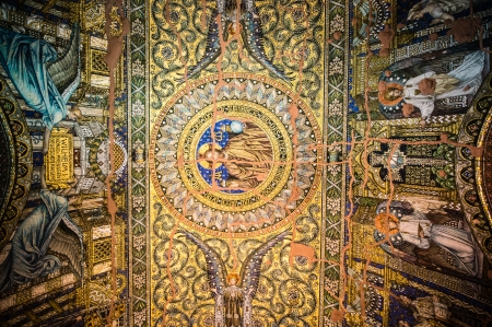 BERLIN, GERMANY - SEPTEMBER 19: Kaiser Wilhelm Memorial Church on September 19, 2013 in Berlin, Germany. Historical church hit and damaged by allied air forces during the Second World War.のeditorial素材