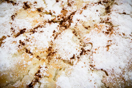 Fresh baked Moroccan Pastilla or pastelaの写真素材