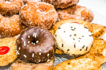 variety of biscuitsの写真素材