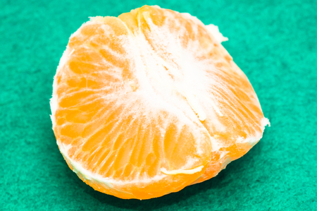 tangerine closeupの写真素材
