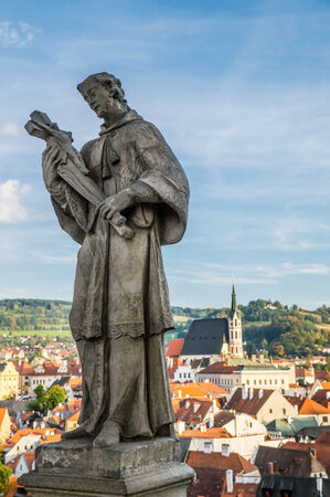 Cesky Krumlov, Czech Republicの写真素材