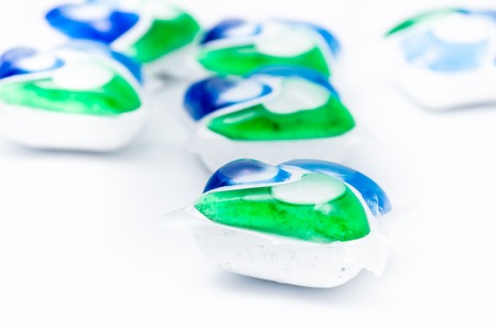 dishwasher tabletsの写真素材