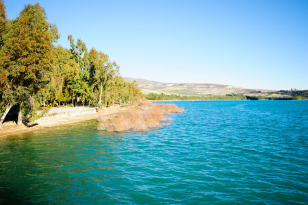 Bermejales swamp in Granada, Andalusia, Spainの写真素材