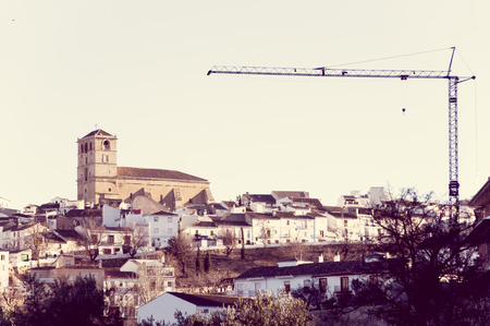 Alhama in Granada, Andalusia, Spainの写真素材