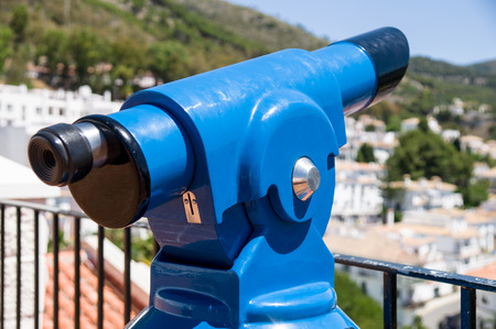 tourist monocularの写真素材