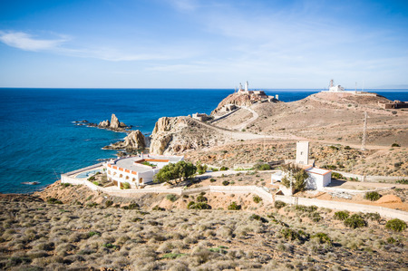Cabo de Gata in Almeria, Spainの写真素材