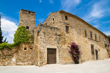 Peratallada in Girona, Catalonia, Spainのeditorial素材