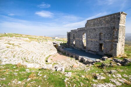 Acinipo in Ronda, Malaga, Spainの写真素材