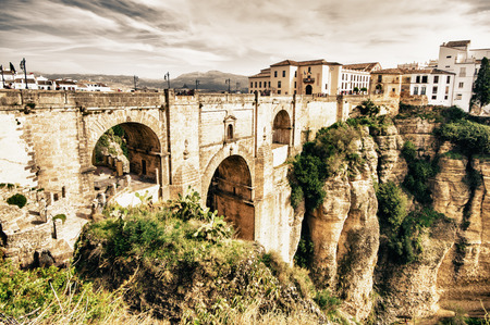 Ronda in Malaga, Spainの写真素材