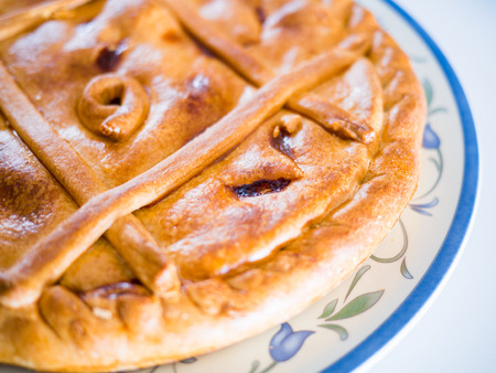 Galician pieの写真素材